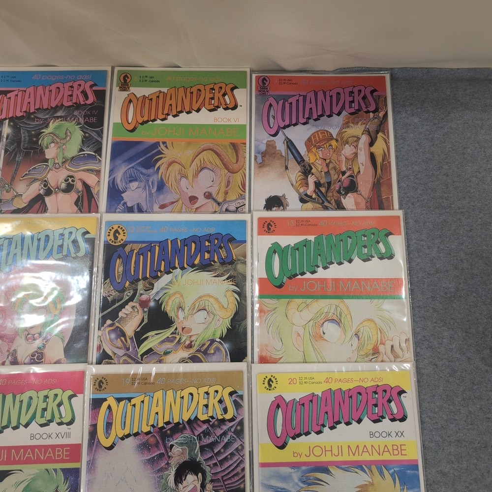 Outlanders Manga Comic Lot Dark Horse Johji Manabe Books 1-26 Mixed NF 22 Issues - Picture 6 of 7